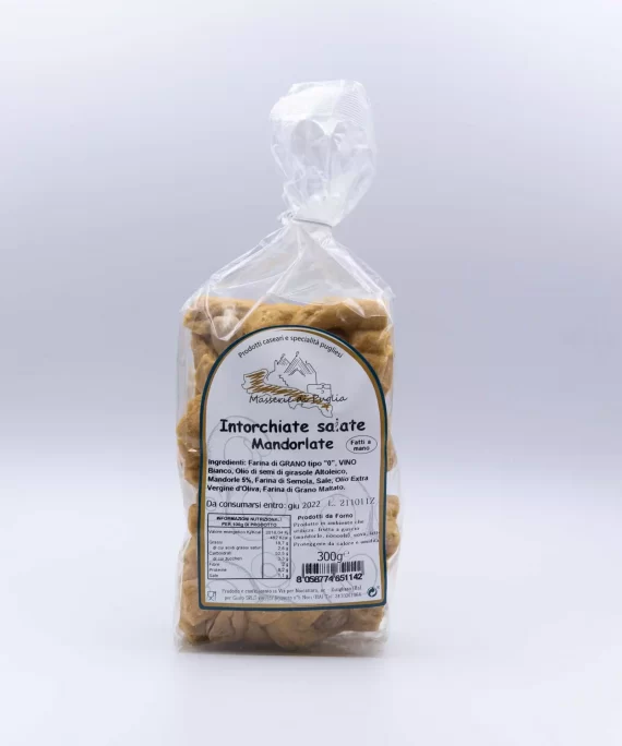 Intorchiate salate Mandorlate