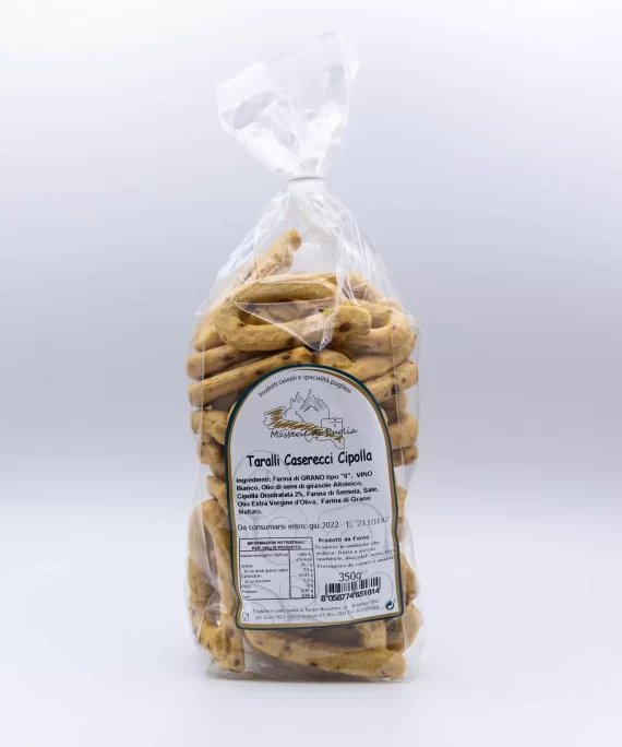 Taralli caserecci cipolla