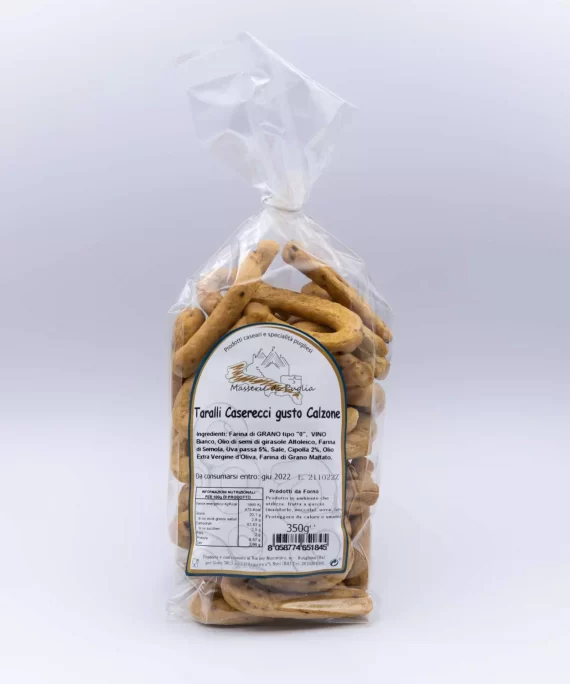 Taralli caserecci gusto Calzone