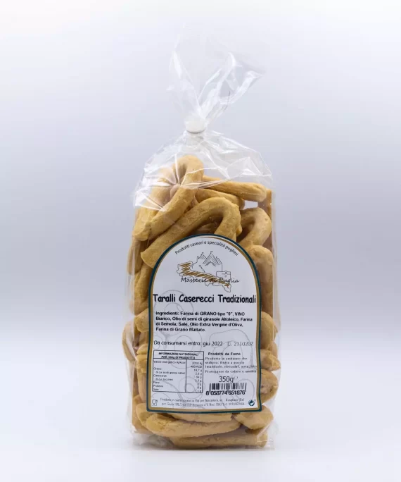Taralli caserecci tradizionali