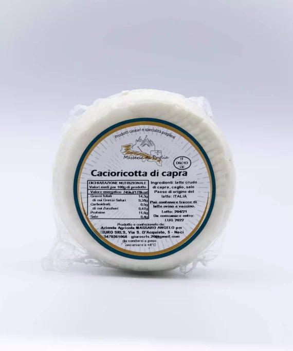 Cacioricotta di capra