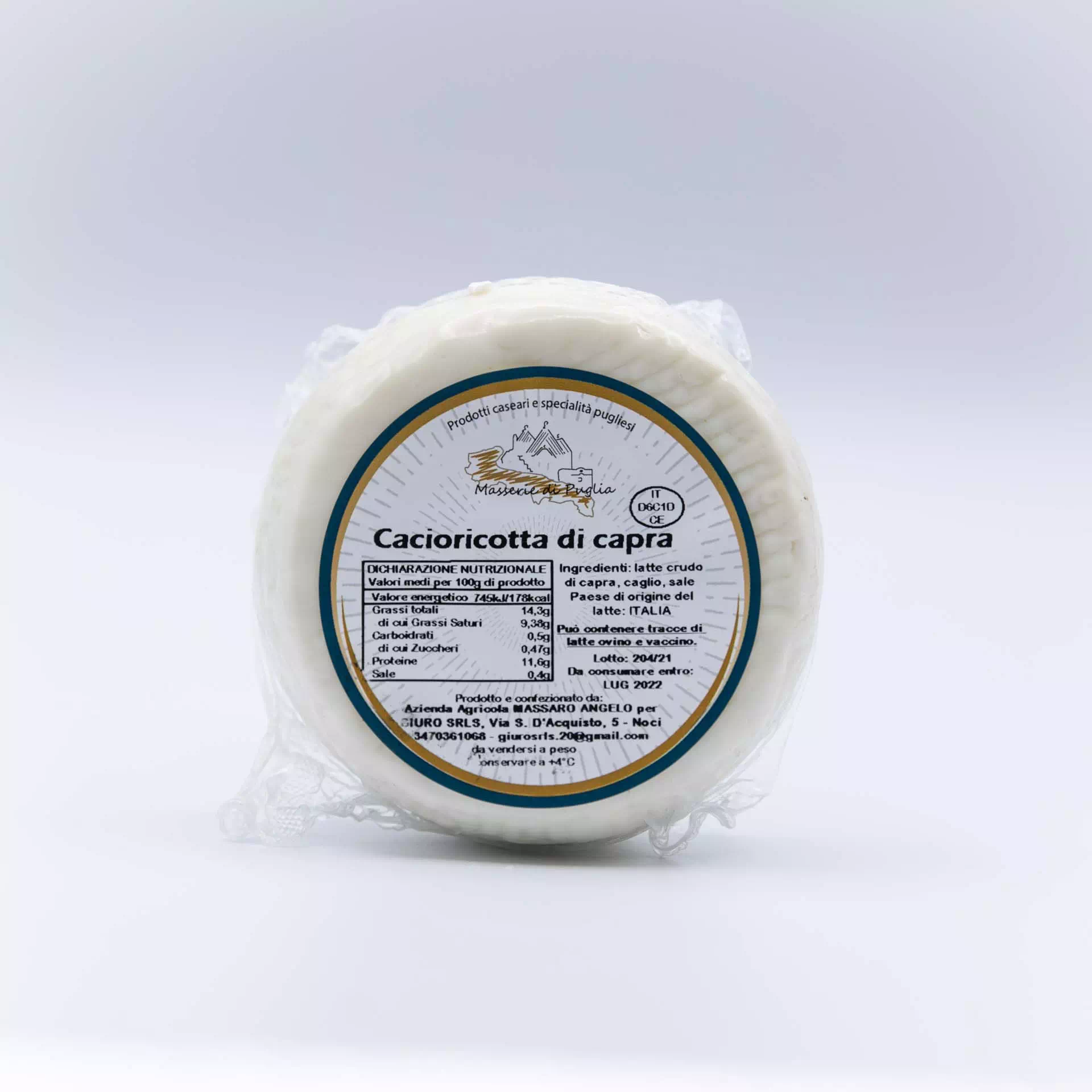 Cacioricotta di capra