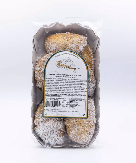Panzerotini con pasata di albicocche