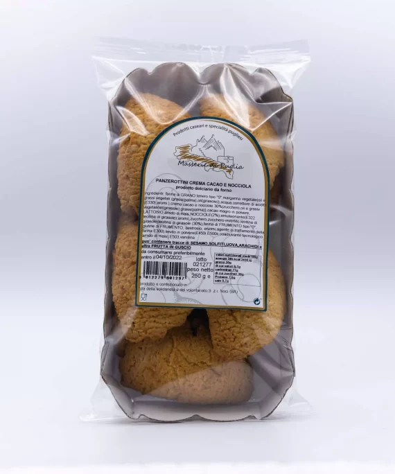 Panzerotini crema cacao e nocciola